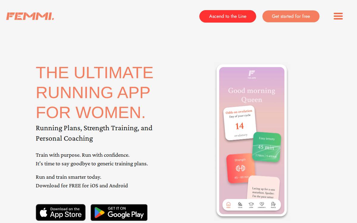 Femmi website preview