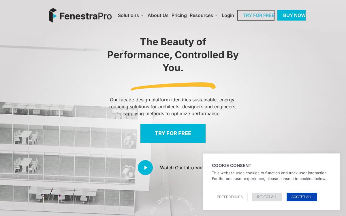 FENESTRAPRO website preview