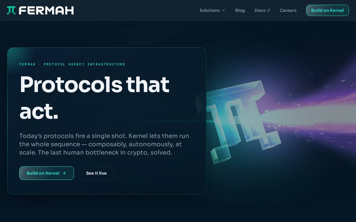 Fermah website preview