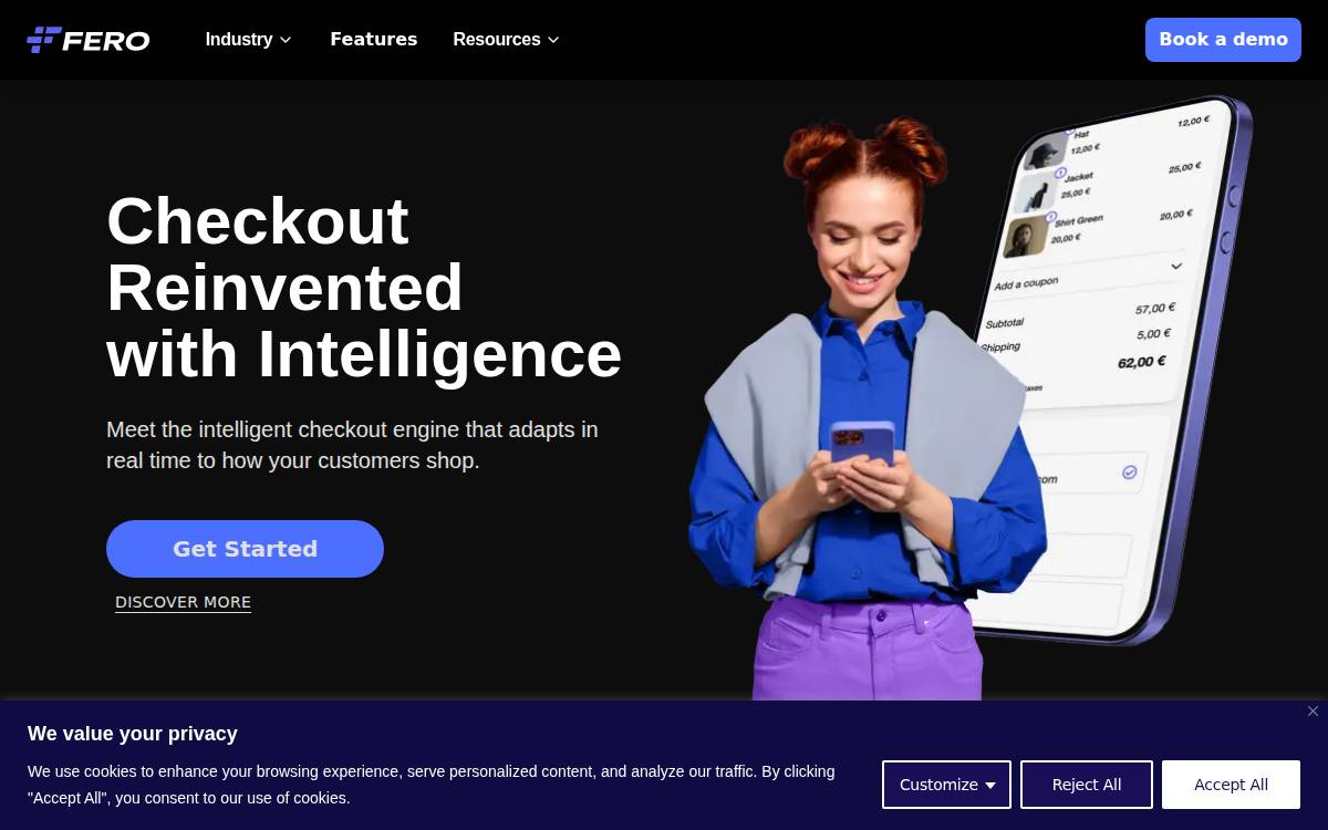 Fero website preview