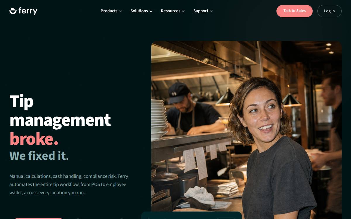Ferry website preview