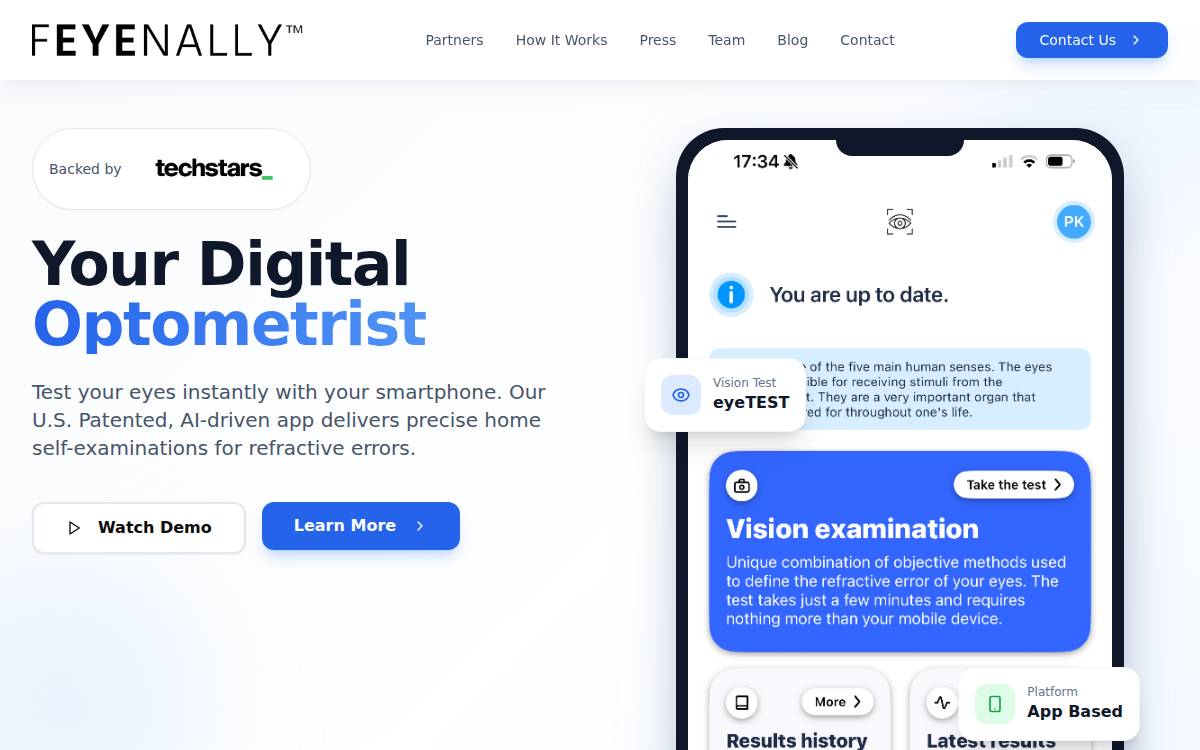FEYENALLY website preview