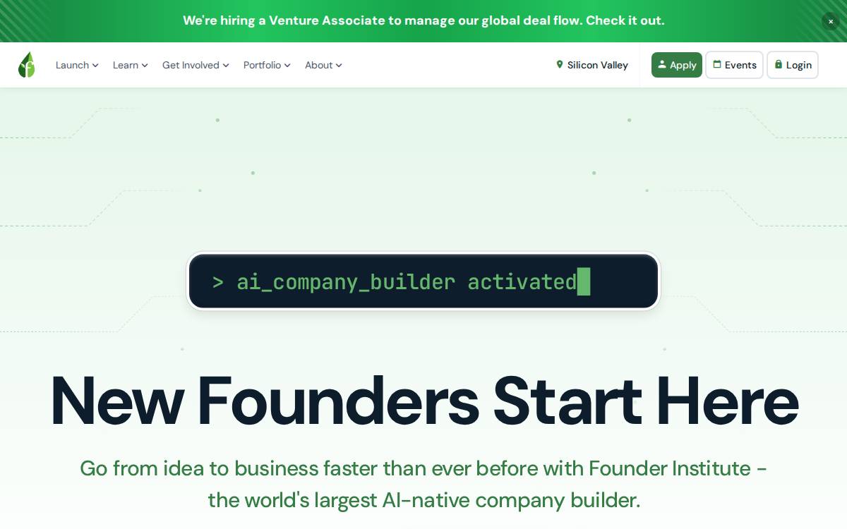 Fi website preview