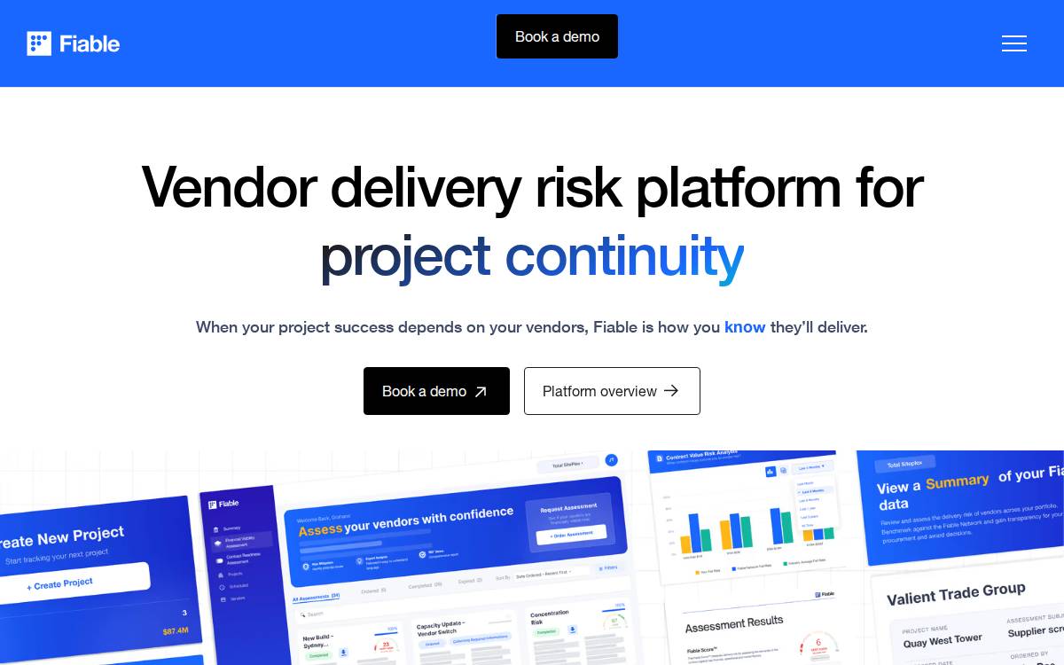 Fiable website preview