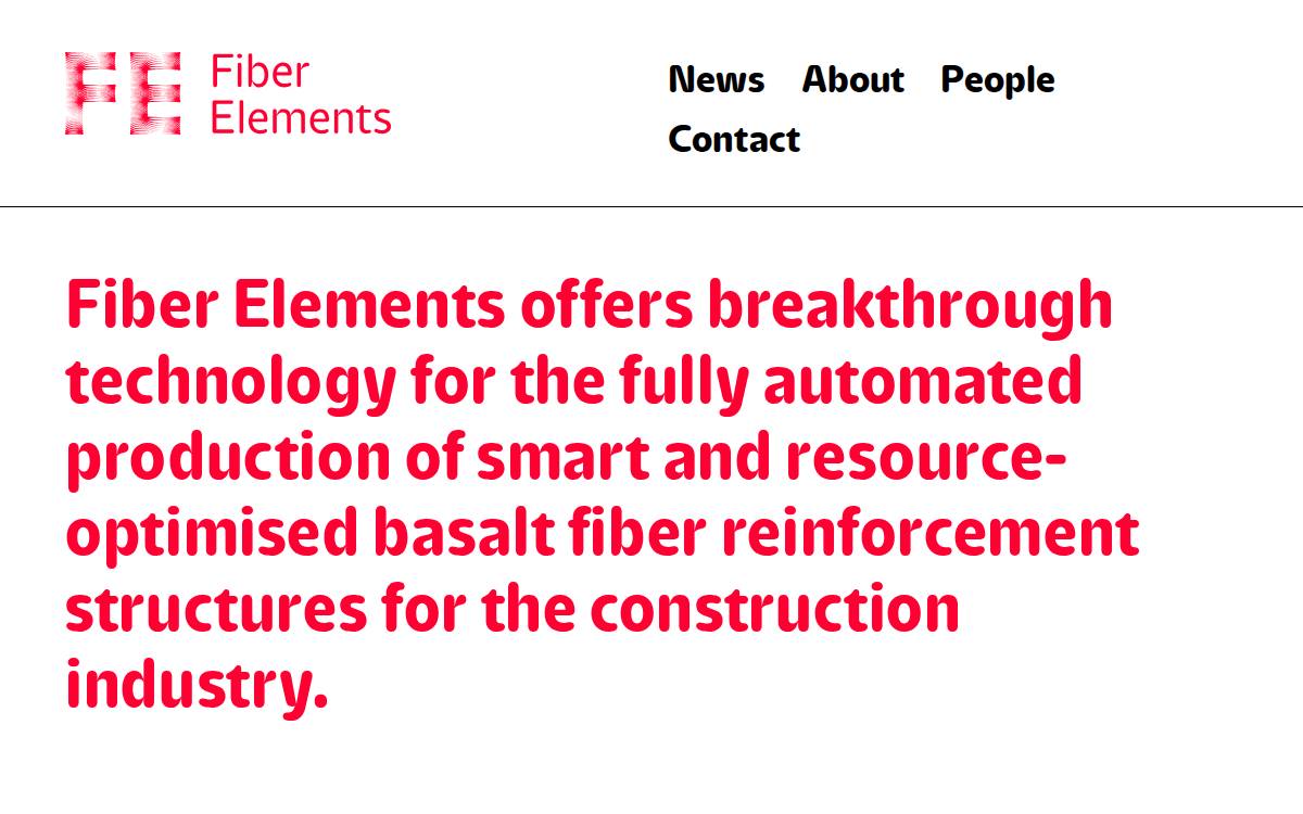 Fiber Elements website preview