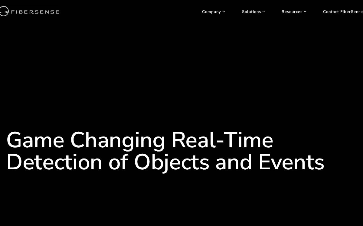 Fibersense website preview