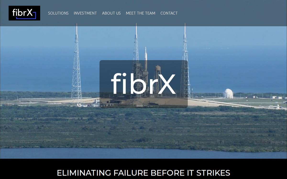 FibrX website preview