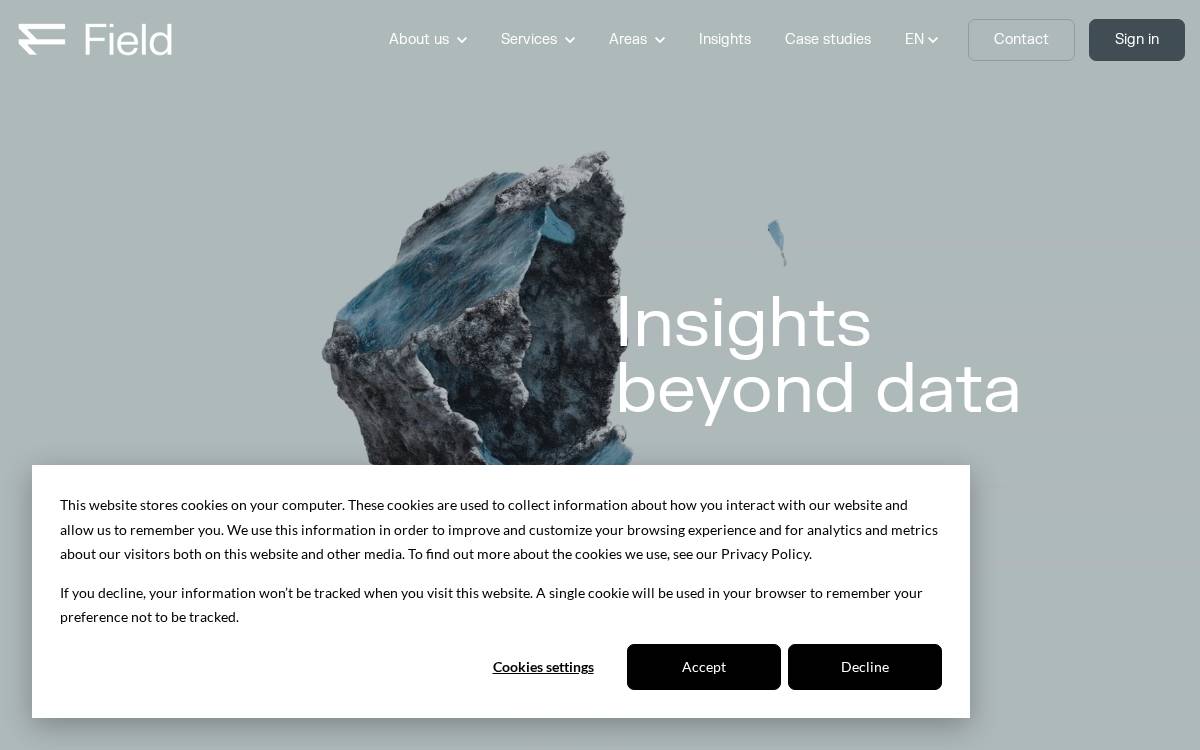 Field website preview