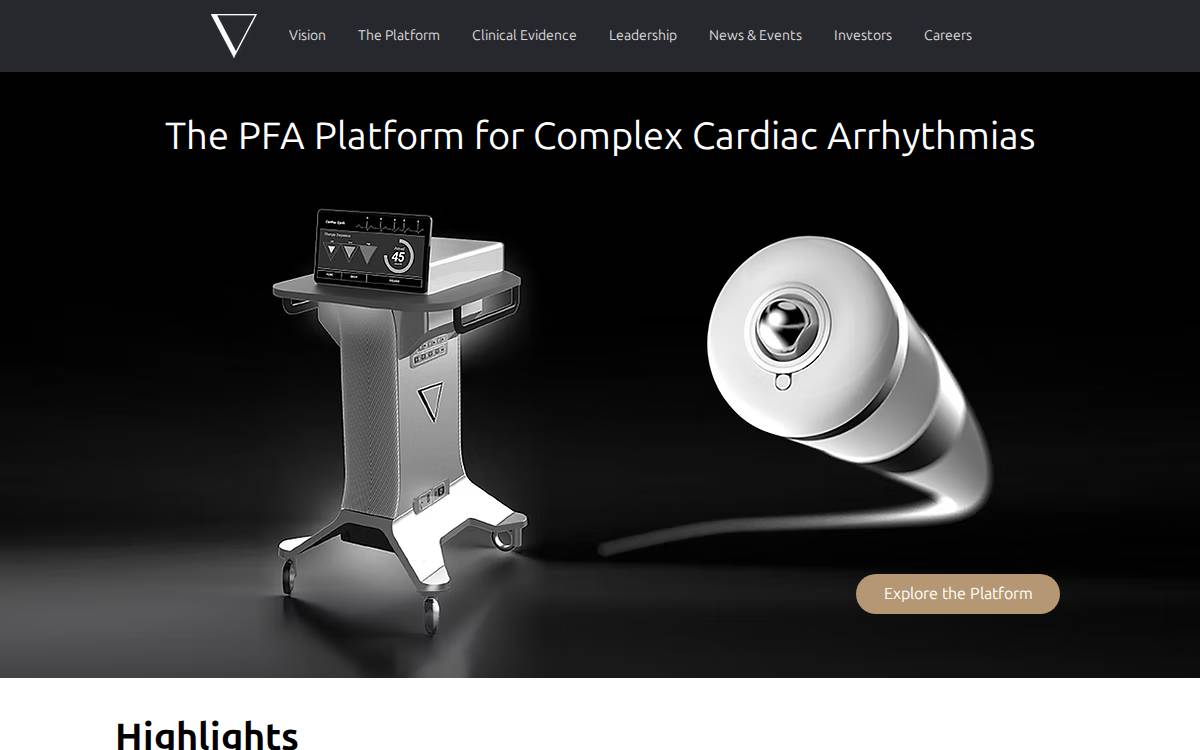 Field Medical website preview