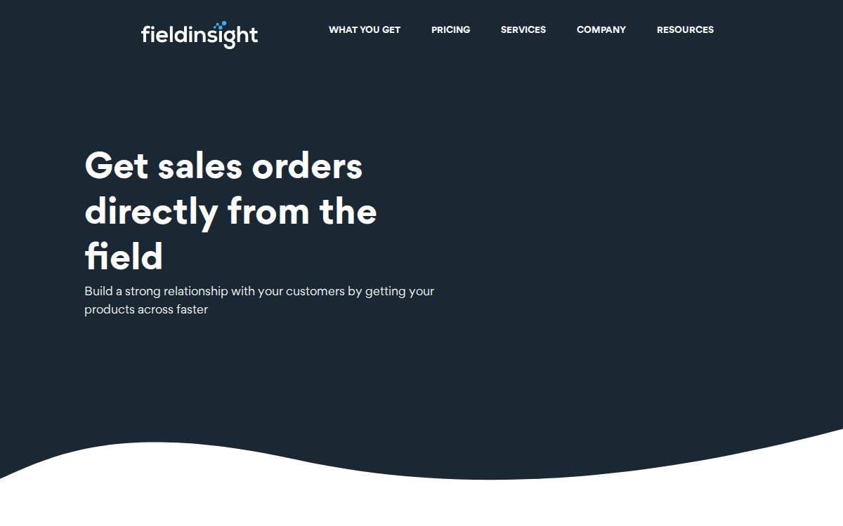 FieldInsight website preview