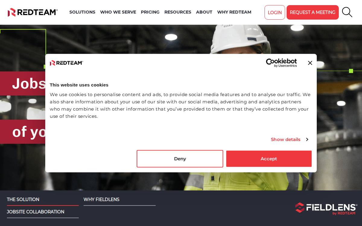 Fieldlens website preview