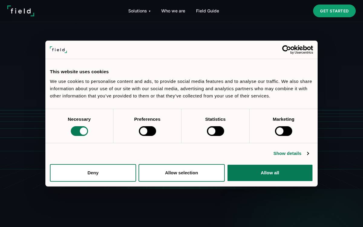 Fieldwealth website preview