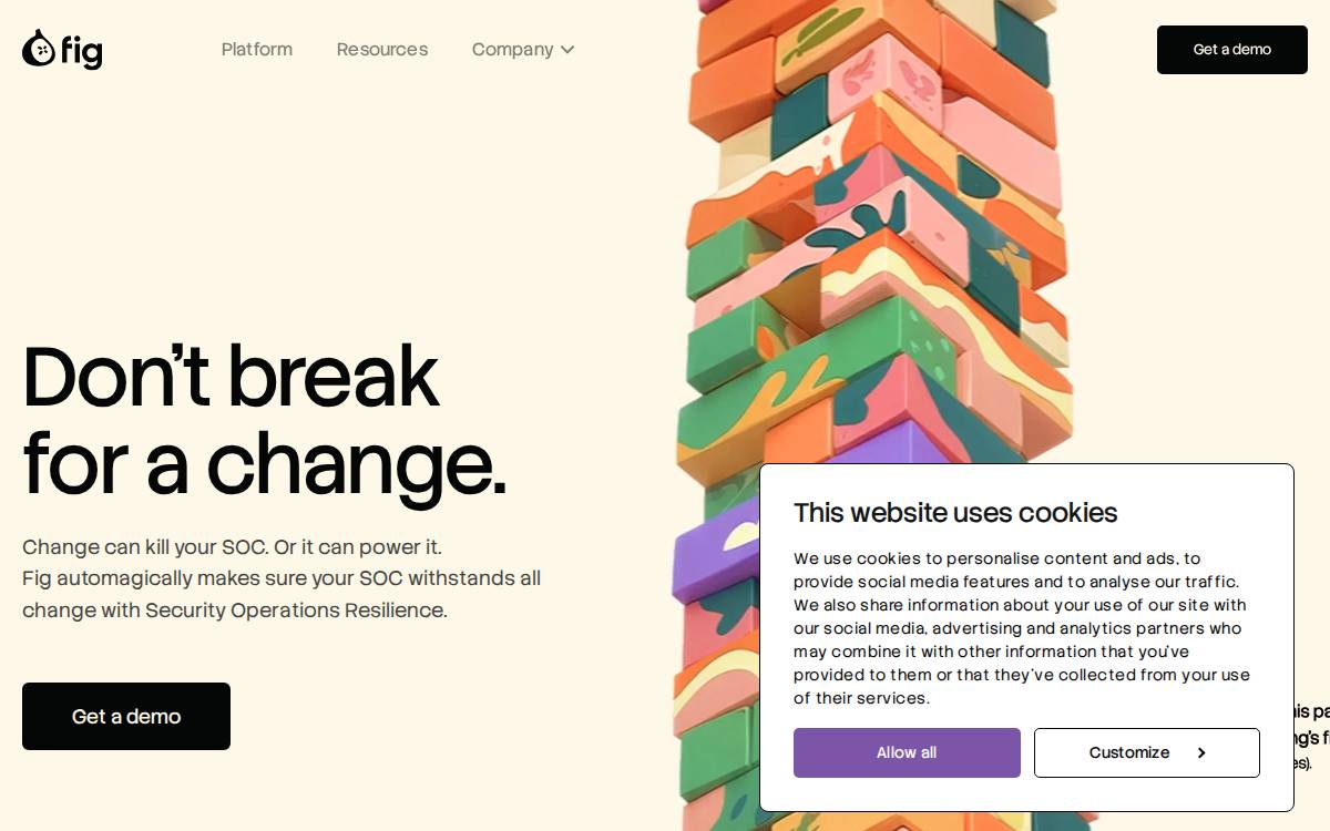 Fig website preview