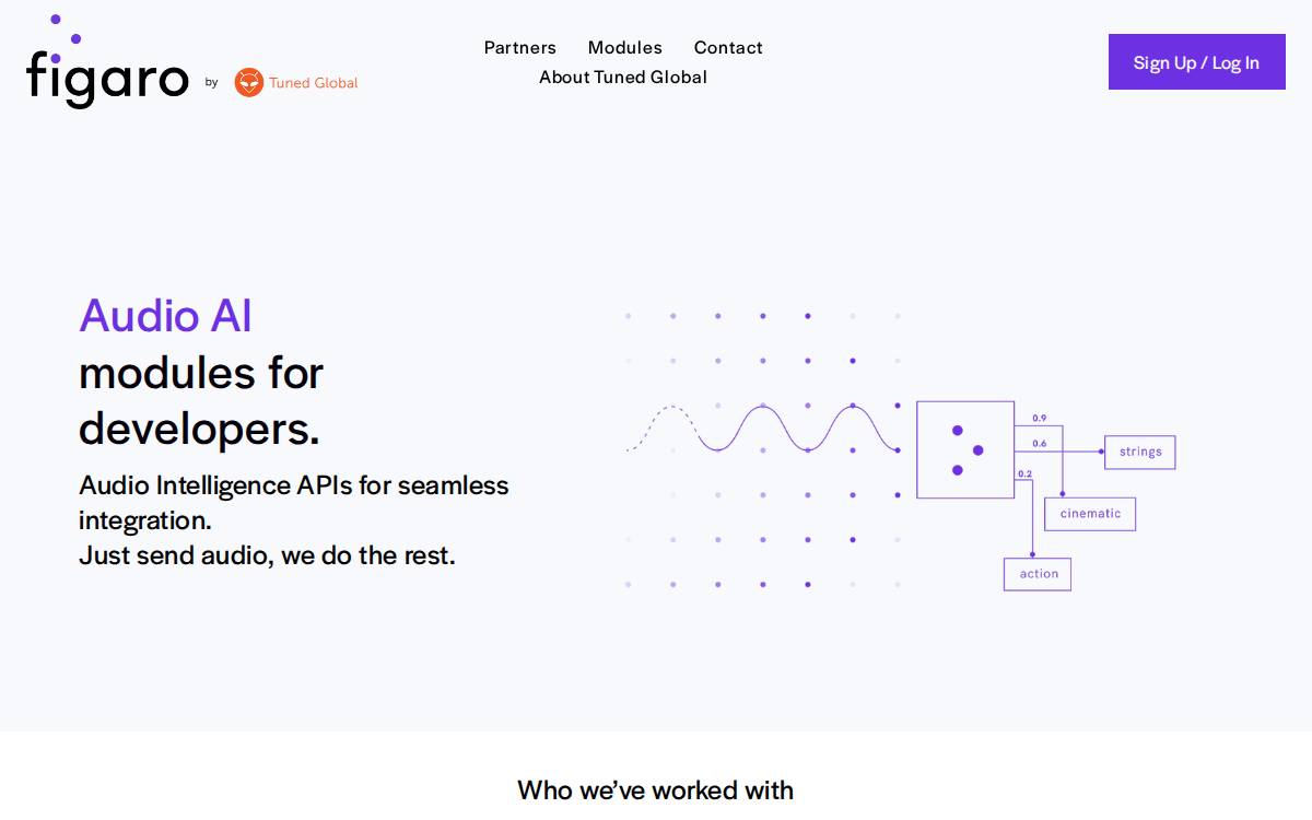 Figaro website preview