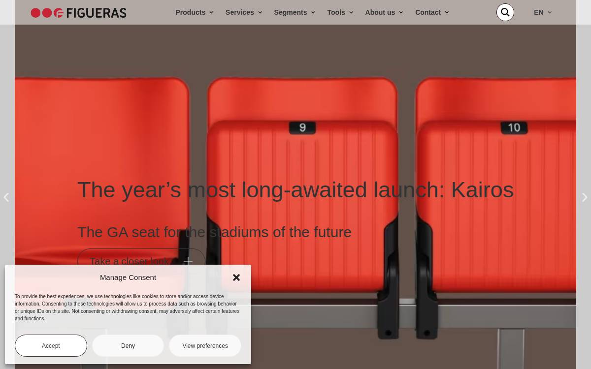 Figueras website preview