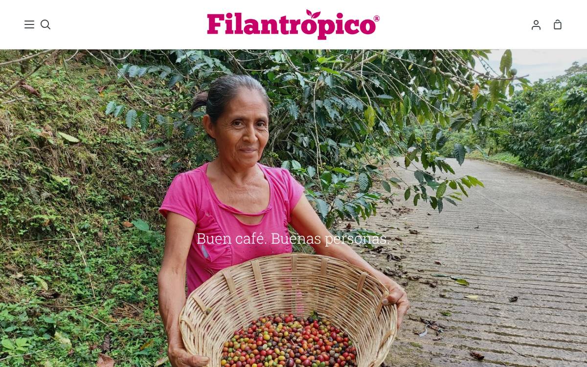 Filantrópico website preview