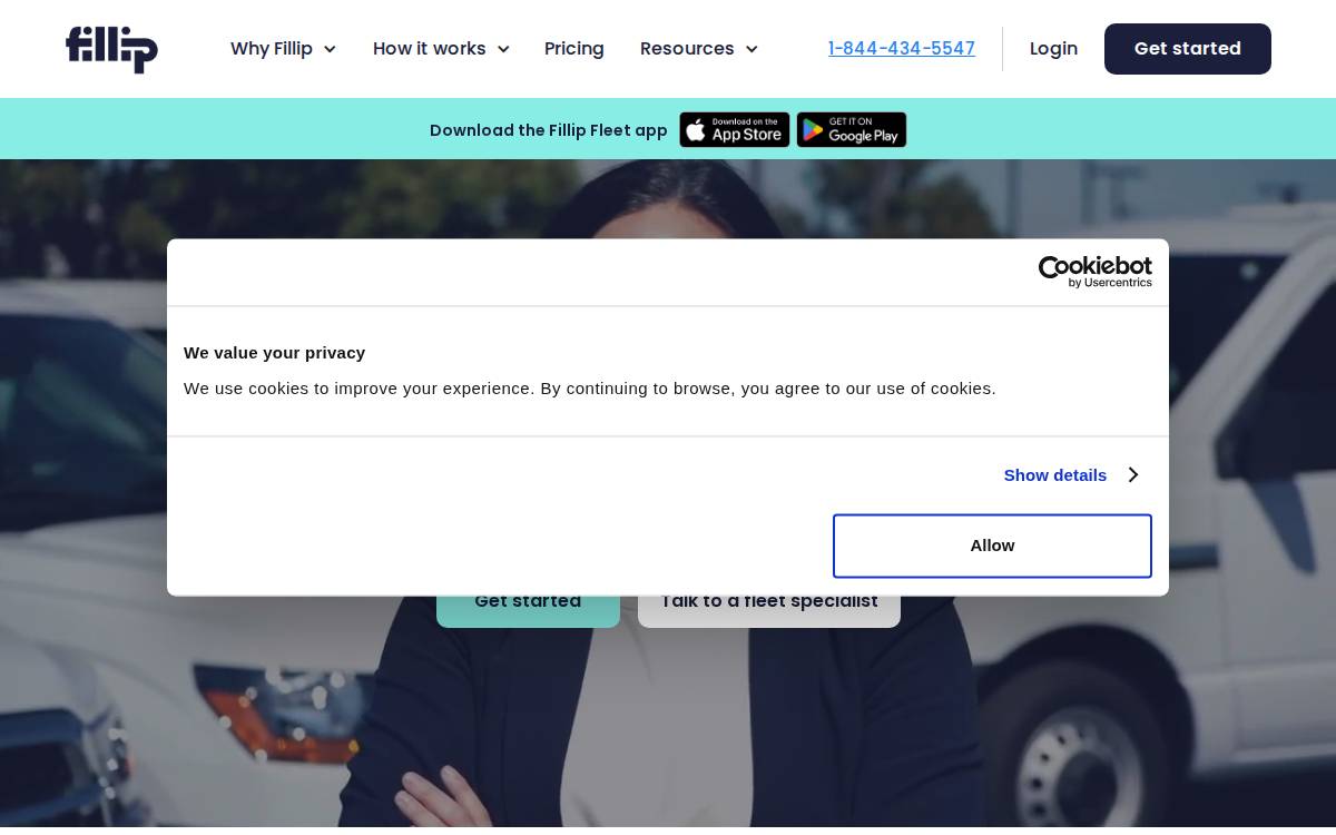 Fillip website preview