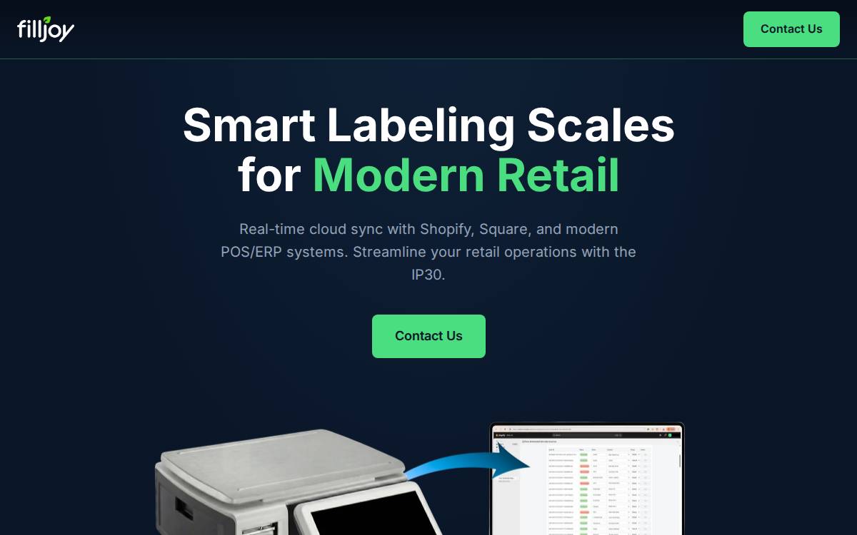 Filljoy website preview