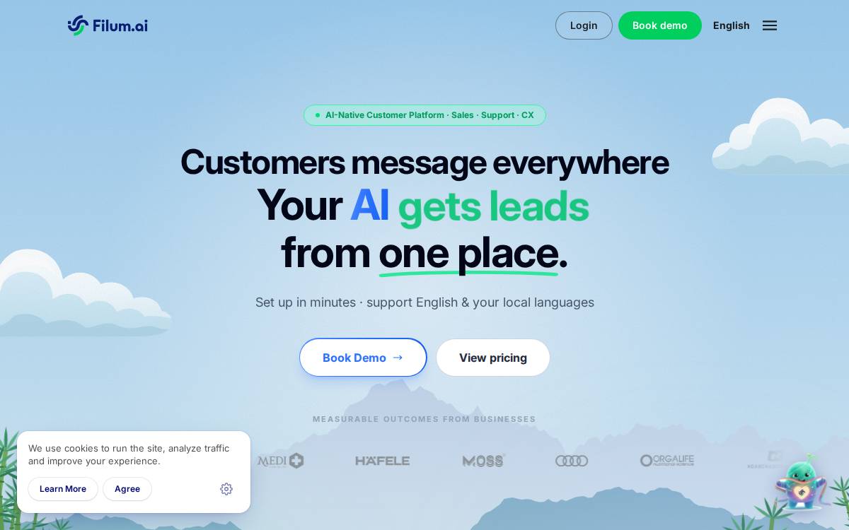Filum.ai website preview
