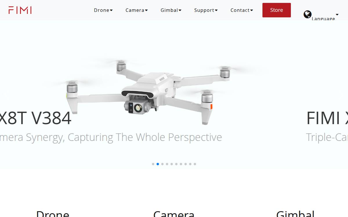 Fimi website preview