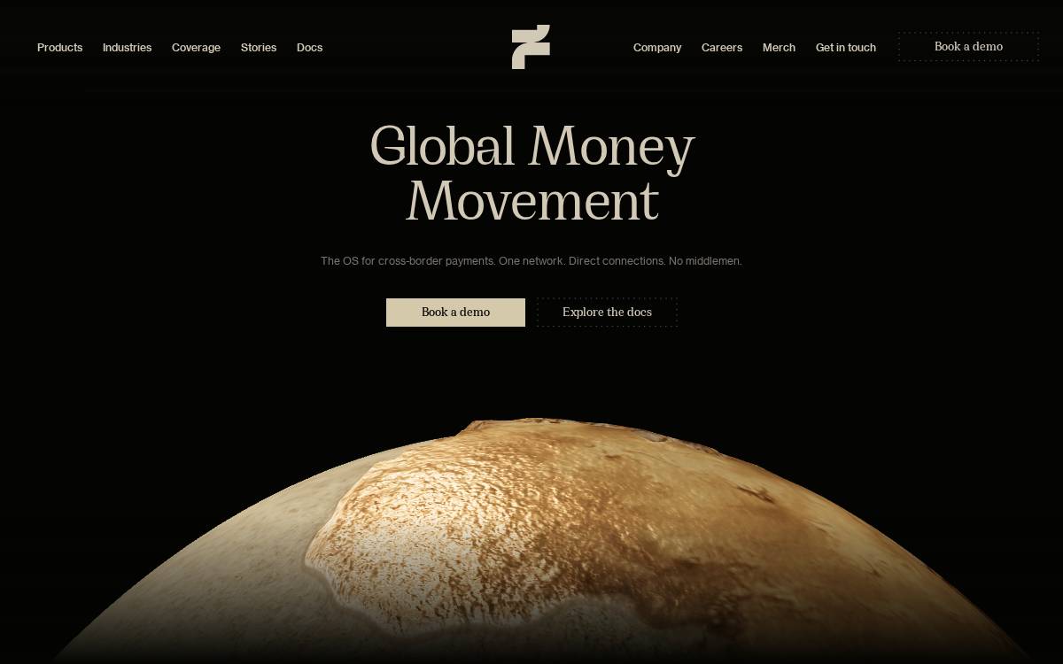 Fin website preview