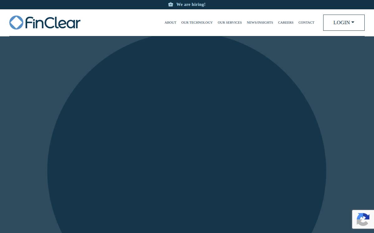 FinClear website preview
