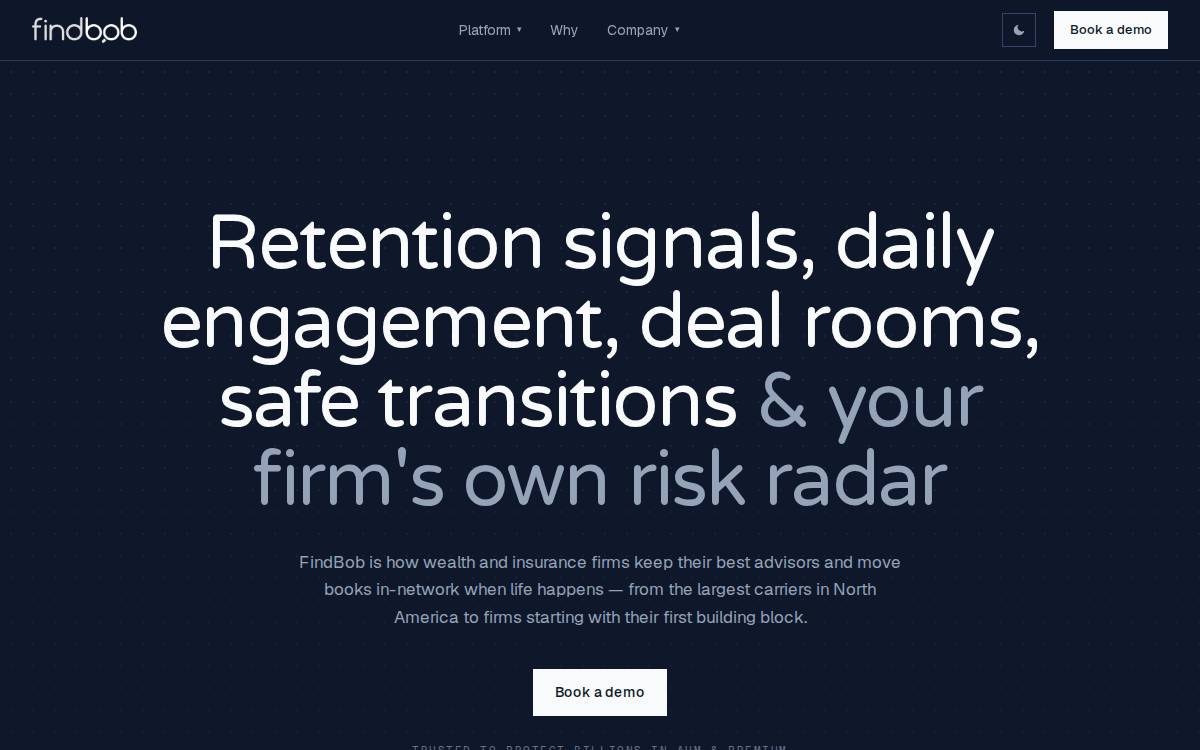 Find Bob Inc. Website website preview