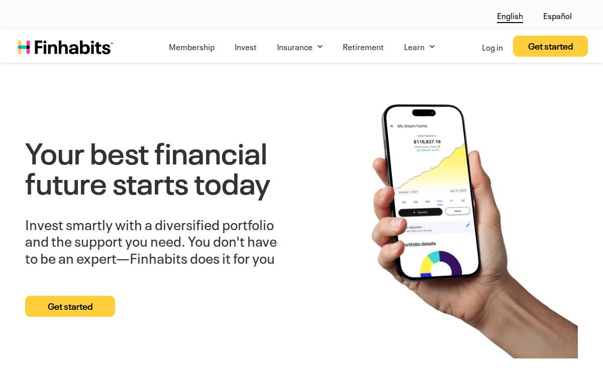 Finhabits website preview