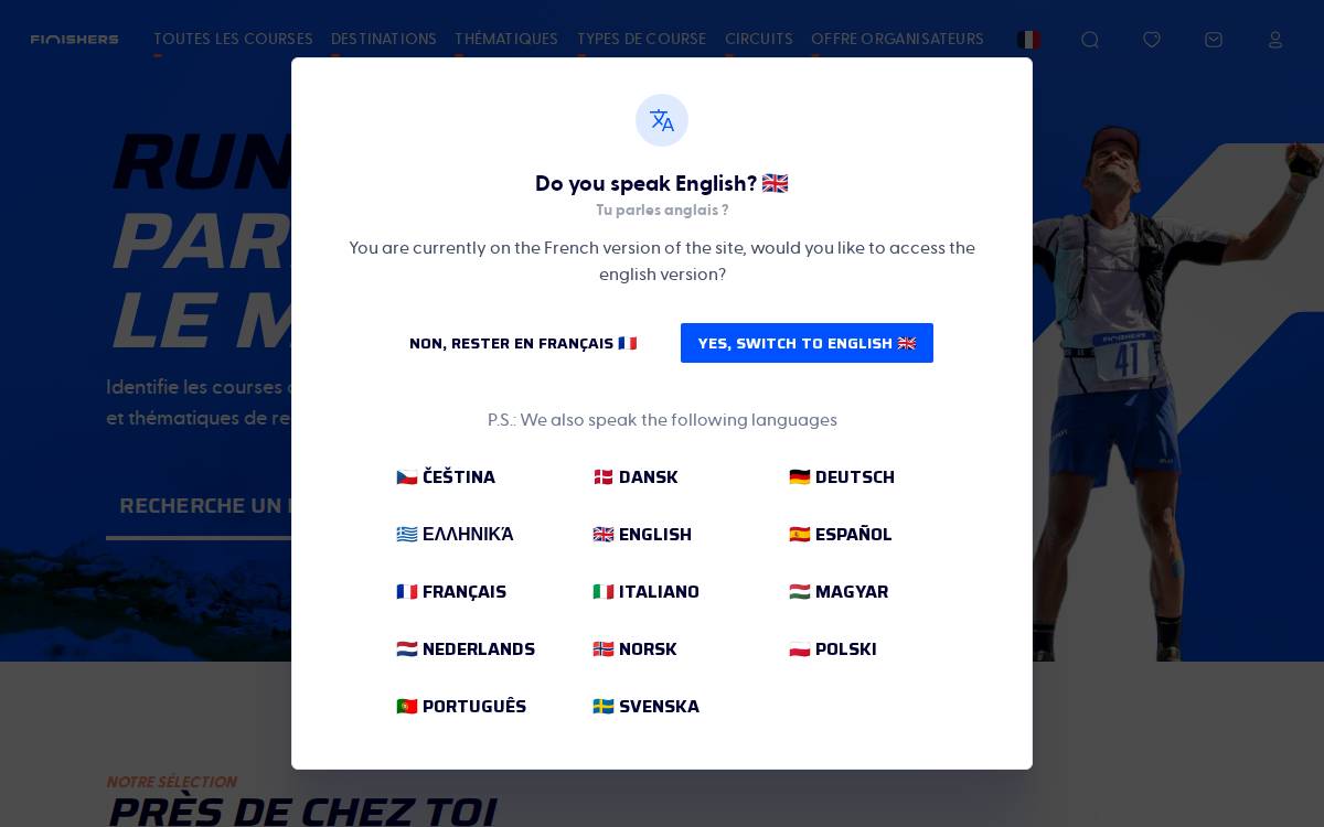 Finishers website preview