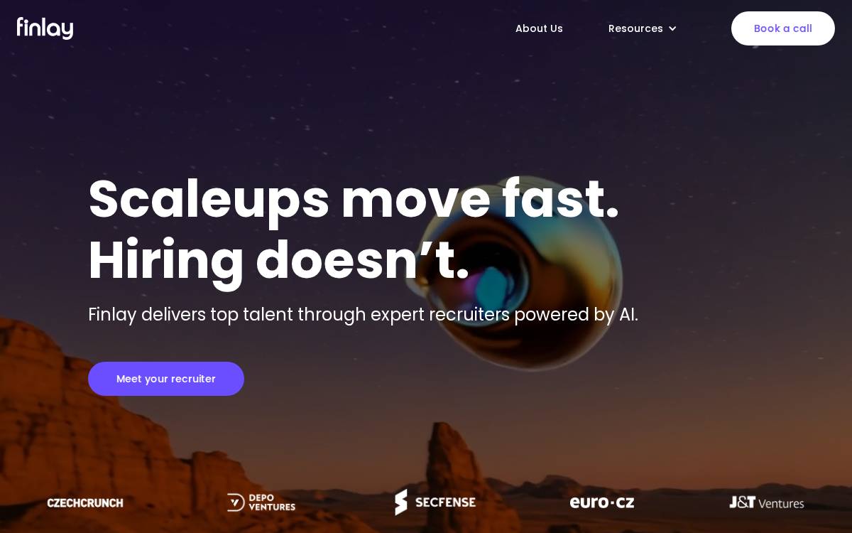 Finlay website preview