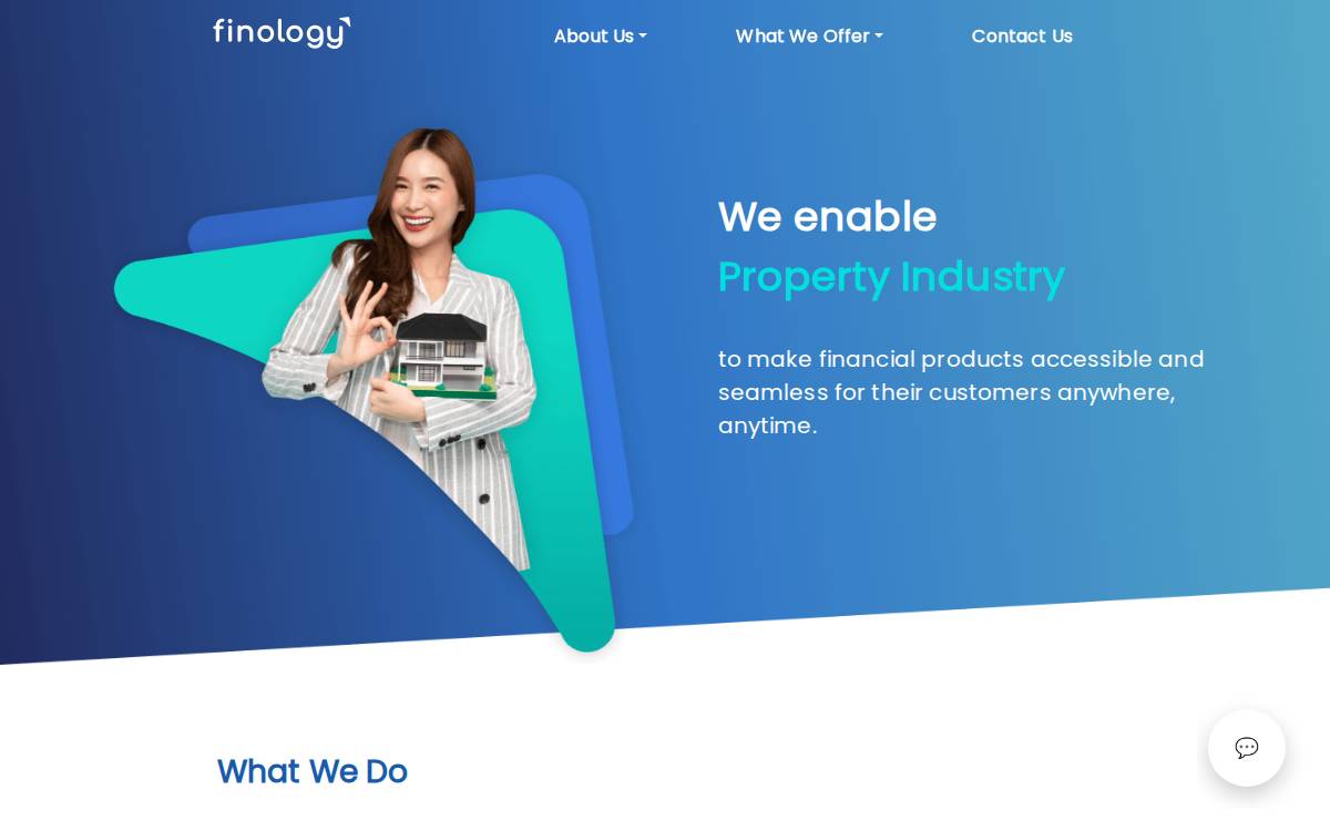 Finology Group website preview