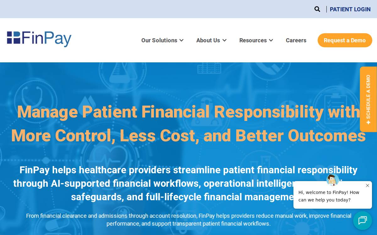 Finpay website preview