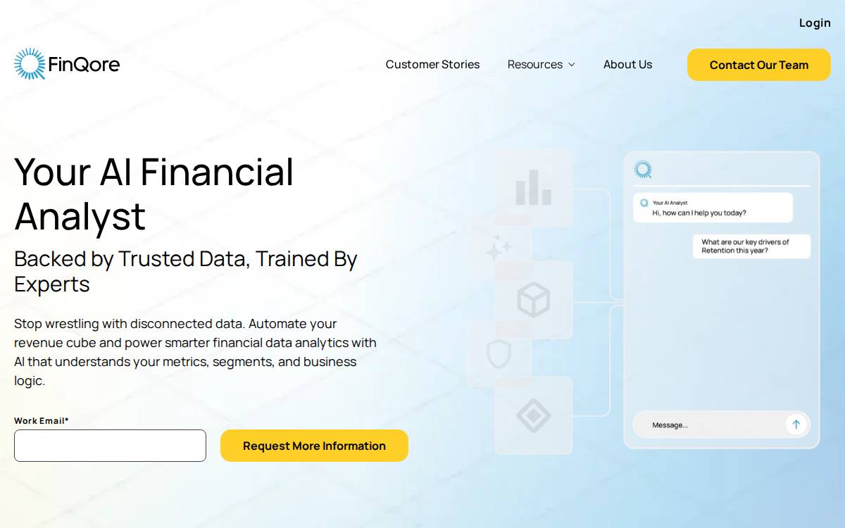 Finqore Growth Capital website preview