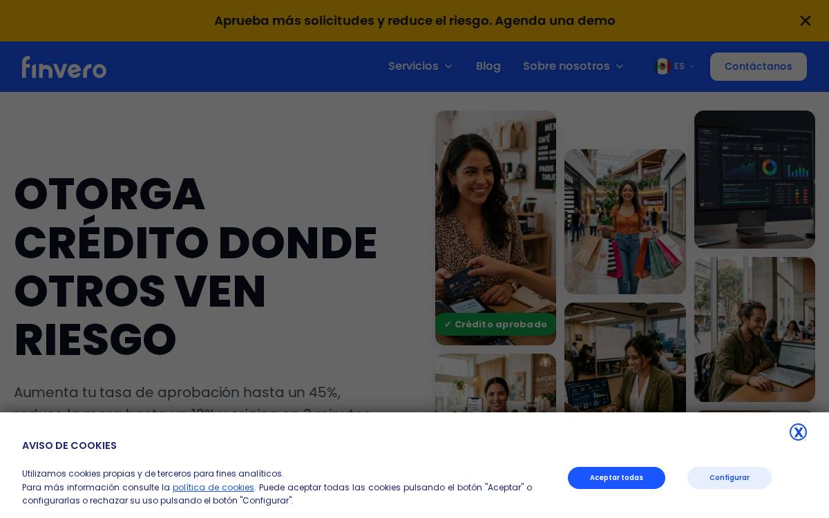 Finvero website preview