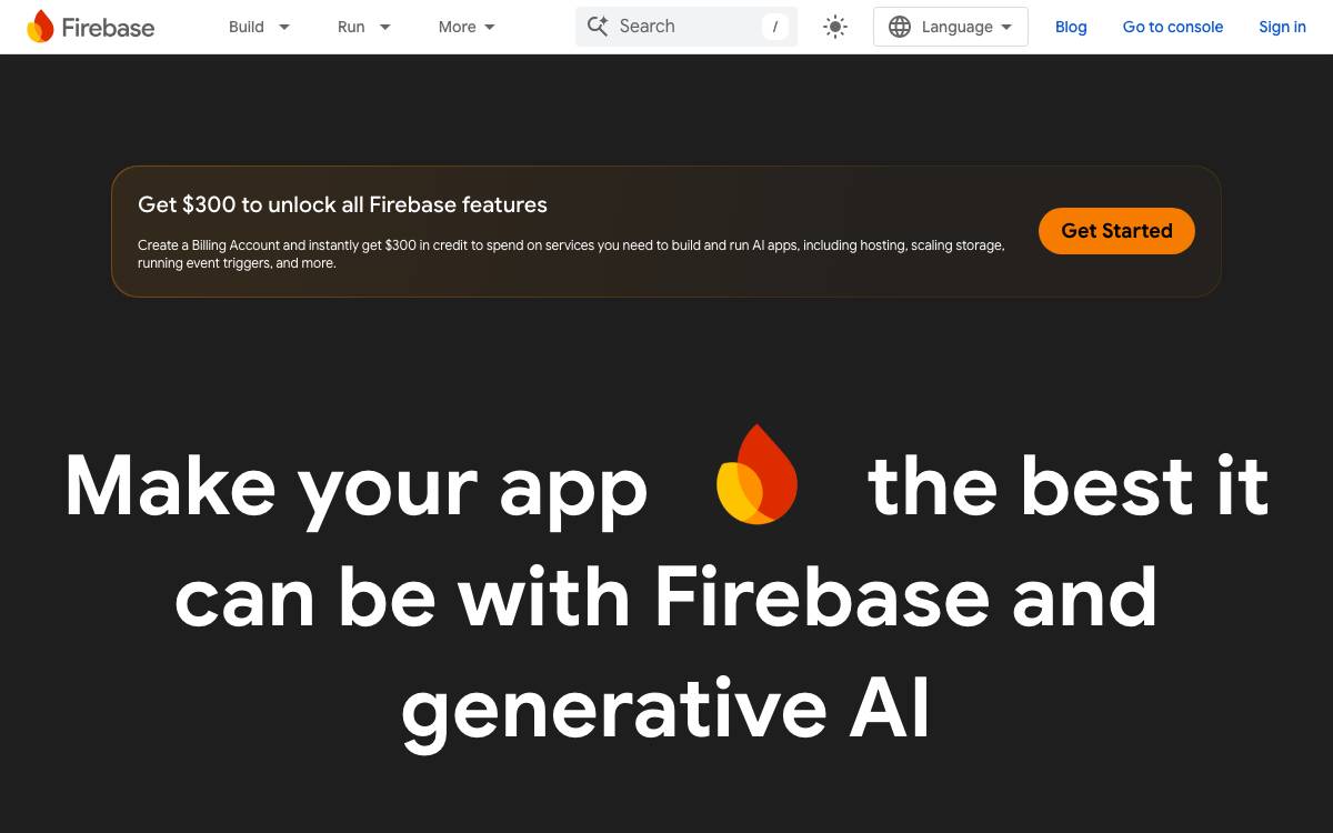 Firebase website preview