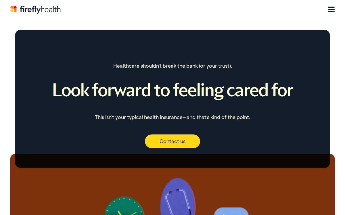 Firefly Health website preview