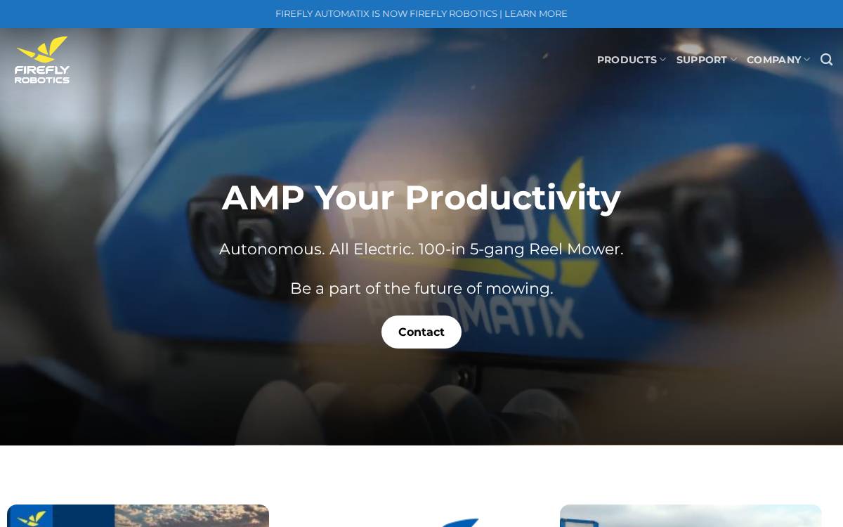 FireFly Robotics website preview