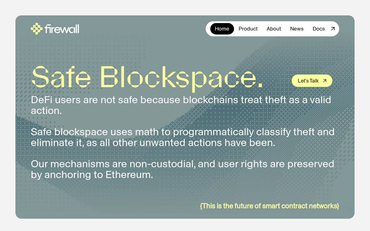 Firewall website preview