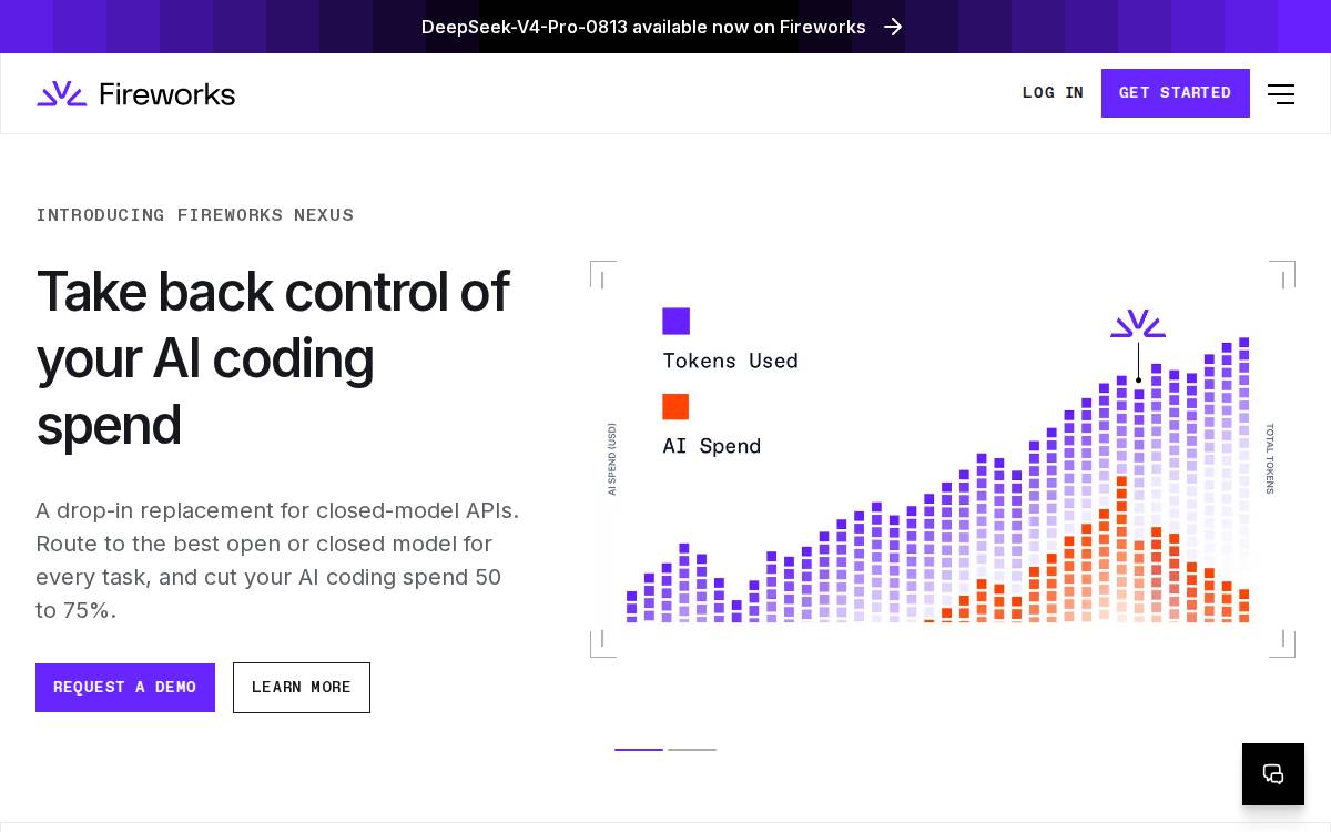 Fireworks ai website preview