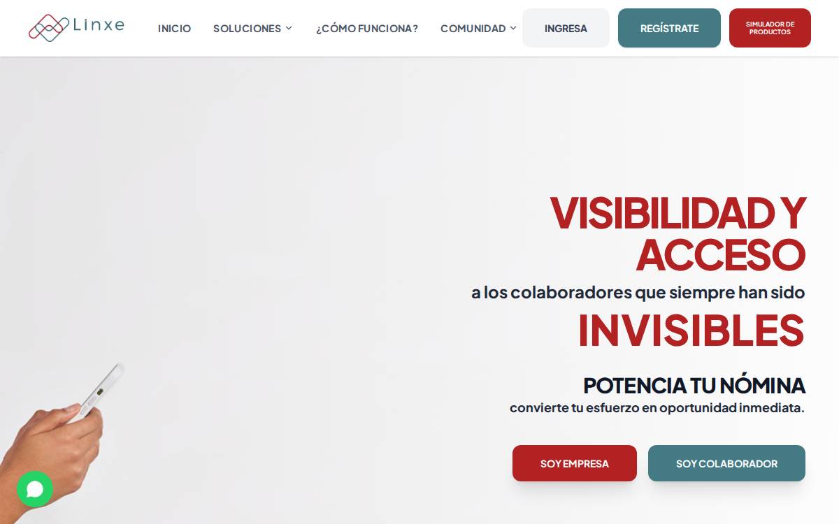 Firmus linxe website preview
