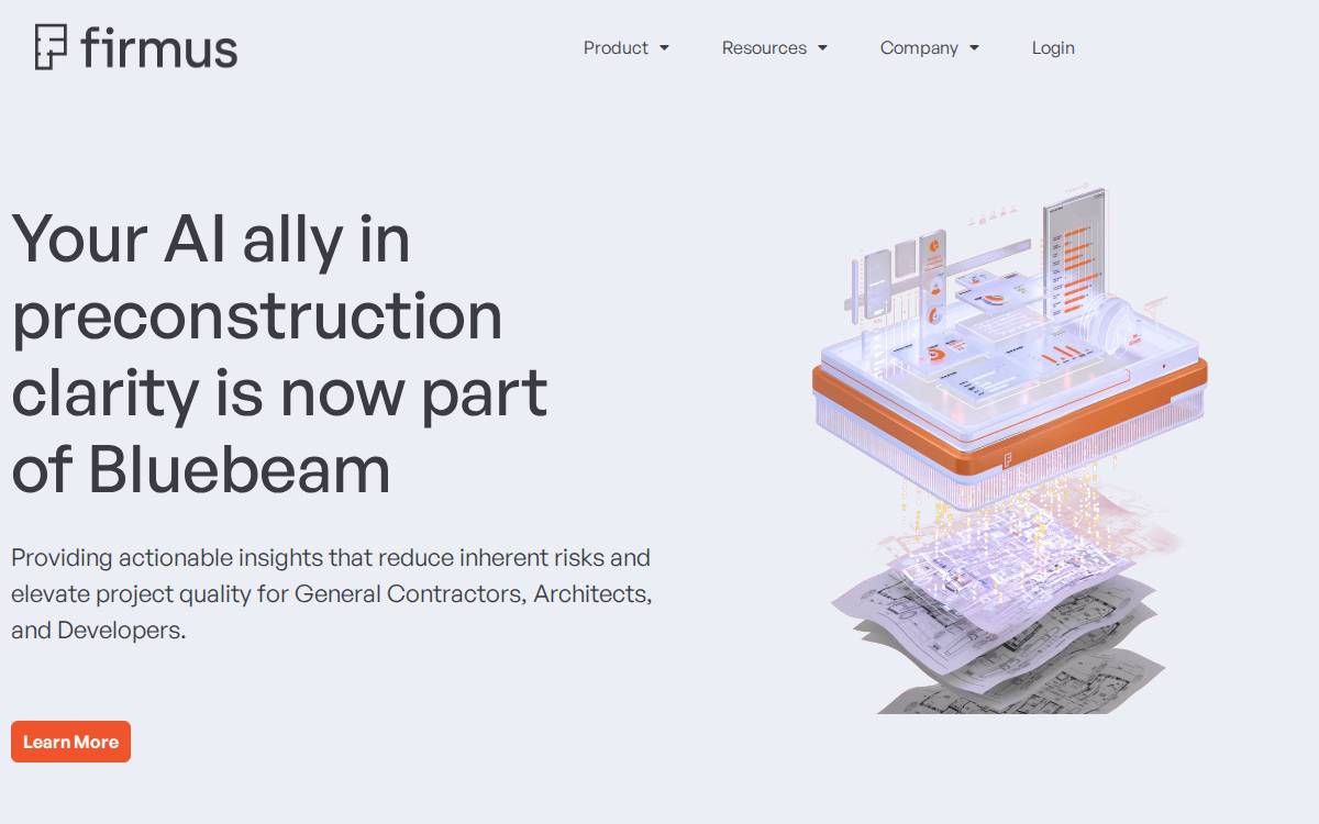 Firmus website preview