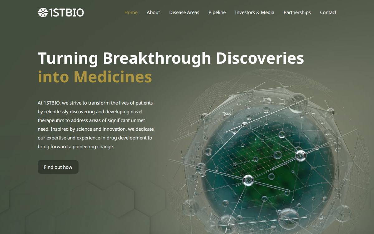 First Biotherapeutics website preview