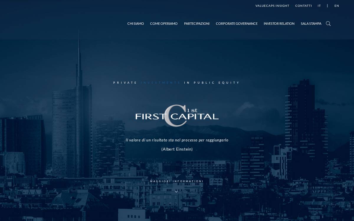 First Capital website preview