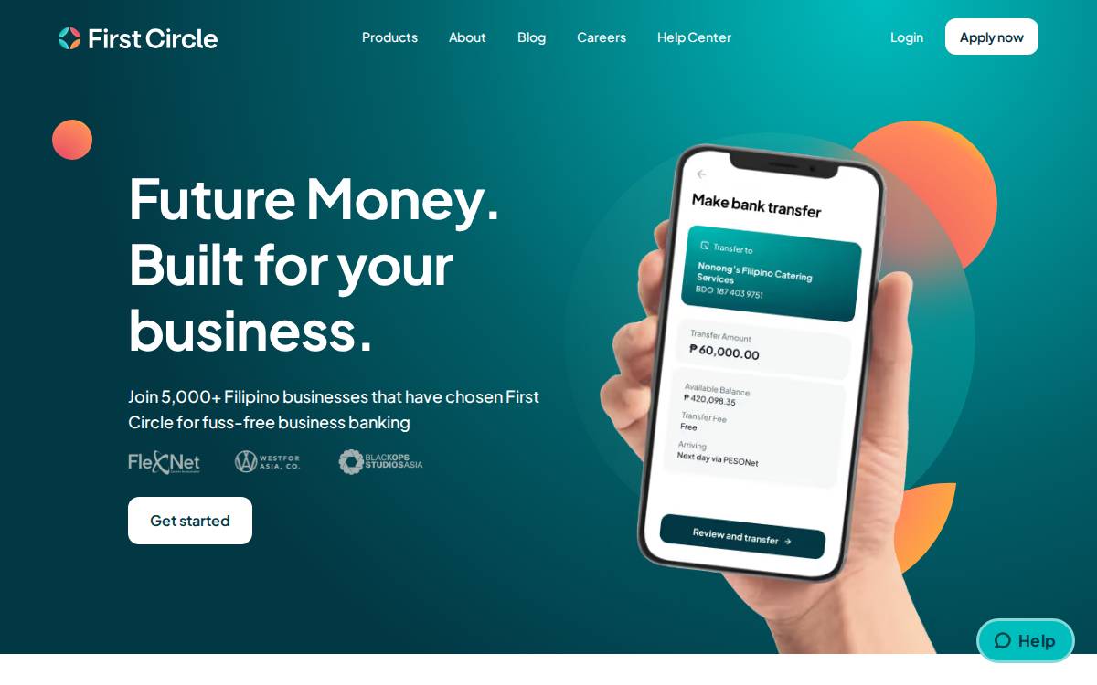 First Circle website preview