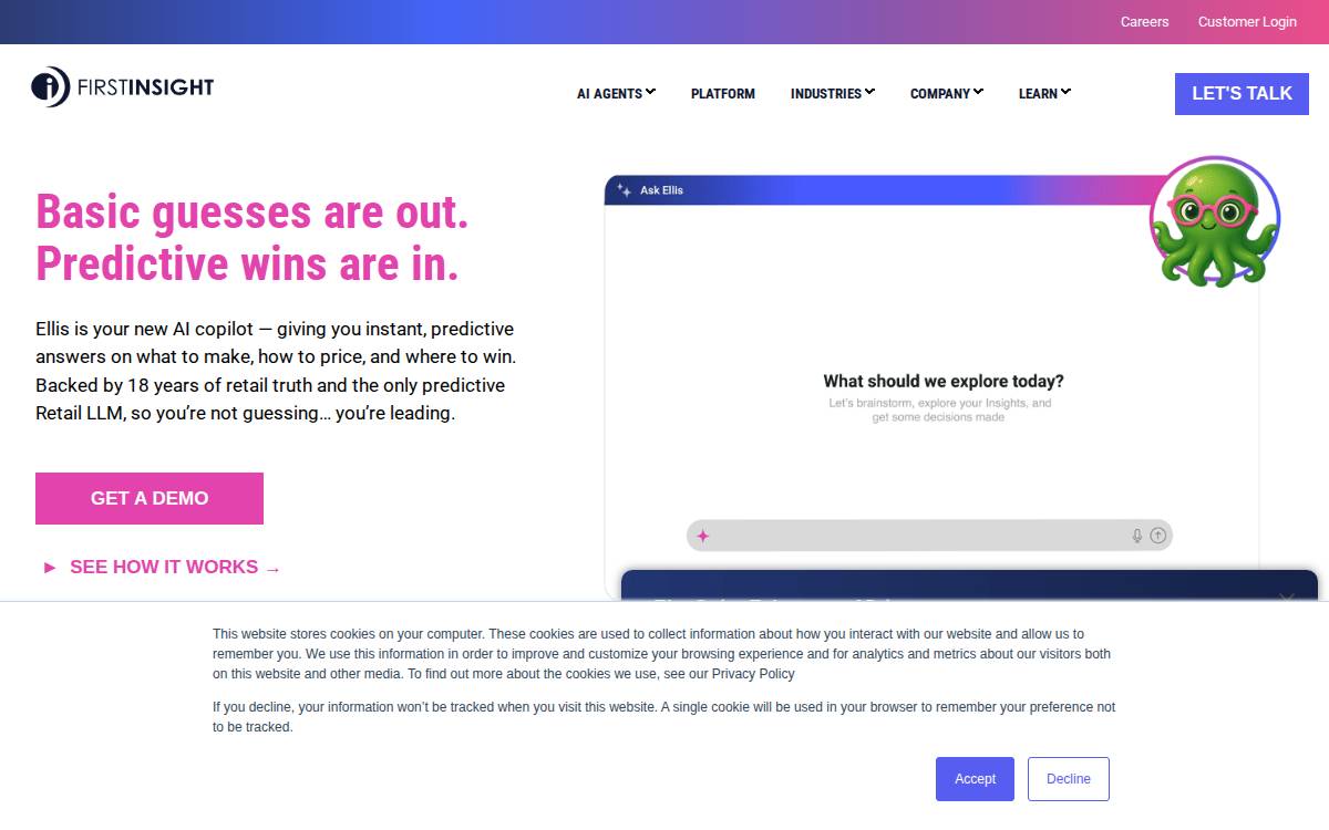 First Insight website preview