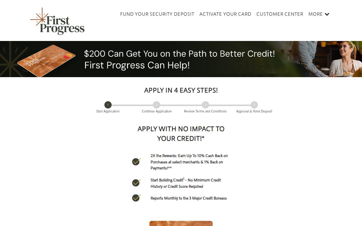 Firstprogress website preview