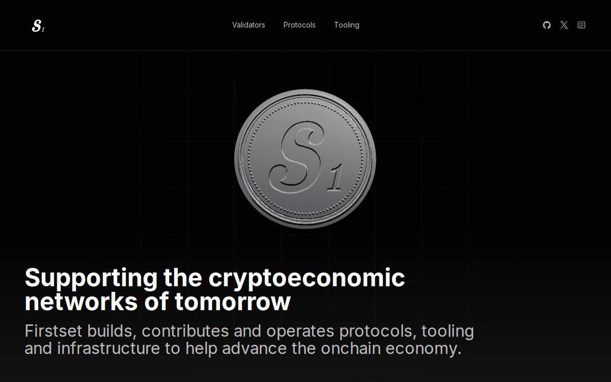 Firstset website preview