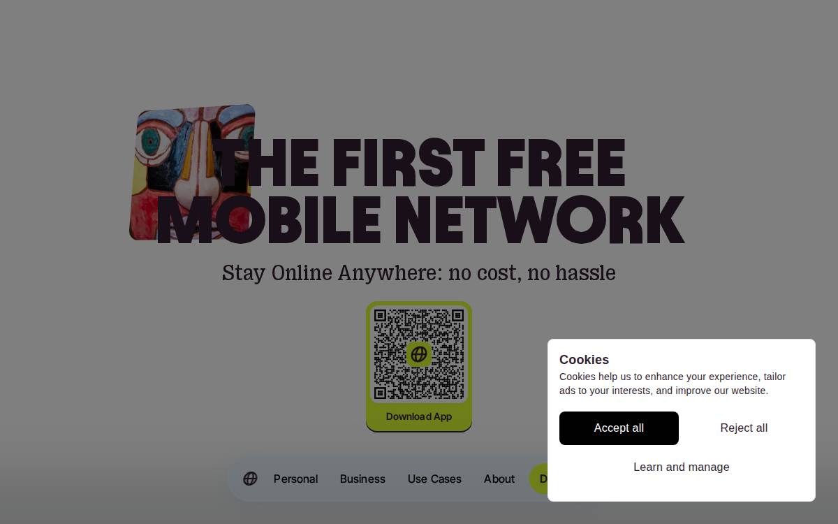 Firsty website preview