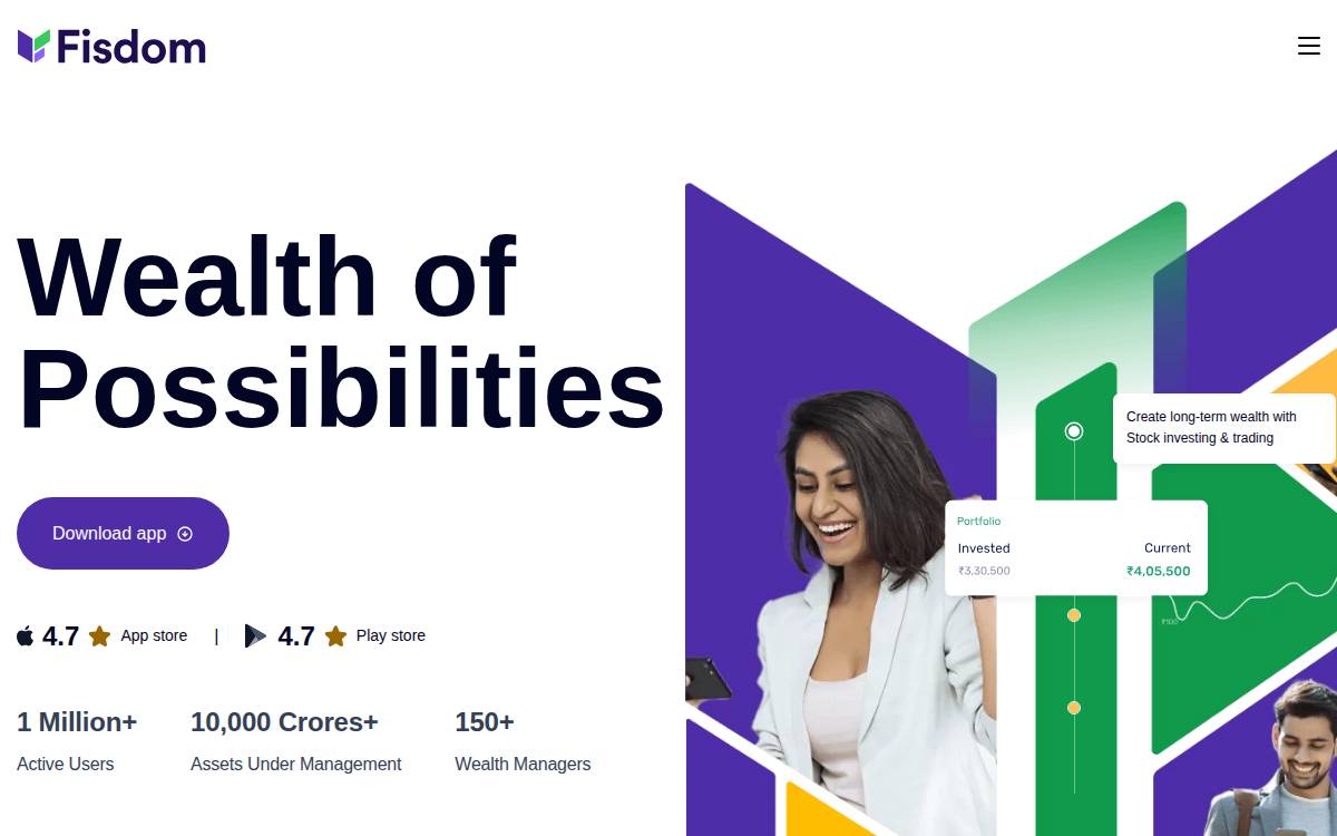 Fisdom website preview