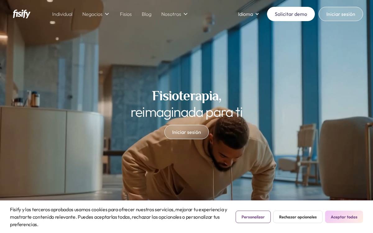 Fisify website preview